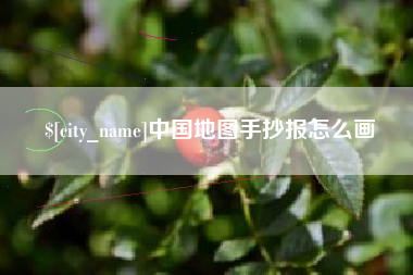 林芝中国地图手抄报怎么画