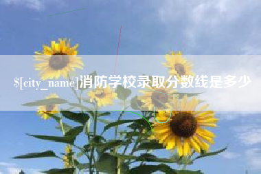 林芝消防学校录取分数线是多少