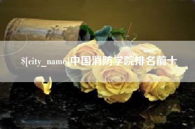 林芝中国消防学院排名前十
