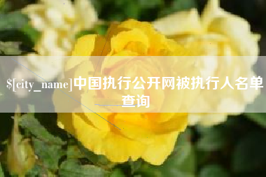 林芝中国执行公开网被执行人名单查询