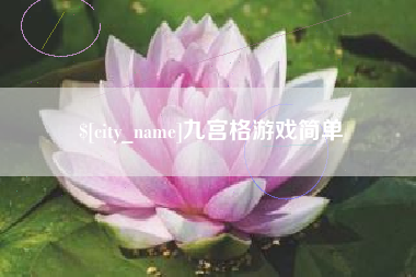 林芝九宫格游戏简单