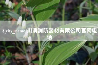 林芝川消消防器材有限公司官网电话