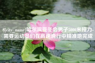 林芝哈尔滨亚冬会男子5000米接力-需要运动员们在高速滑行中精准地完成