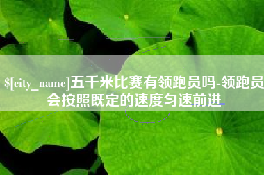 林芝五千米比赛有领跑员吗-领跑员会按照既定的速度匀速前进