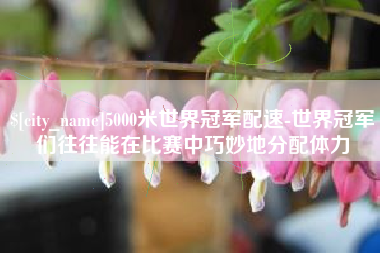 林芝5000米世界冠军配速-世界冠军们往往能在比赛中巧妙地分配体力