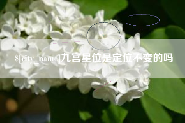林芝九宫星位是定位不变的吗