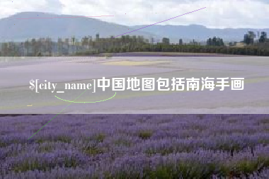 林芝中国地图包括南海手画