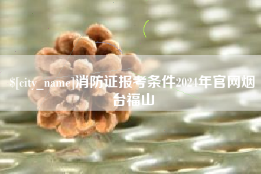林芝消防证报考条件2024年官网烟台福山