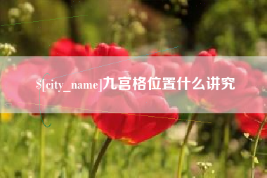 林芝九宫格位置什么讲究